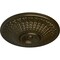 Ekena Millwork Modena Ceiling Medallion (Fits Canopies up to 5 1/4"), Hand-Painted Green Gold, 23 1/2"OD x 3 1/2"P CM23MOGGS - alternate 4